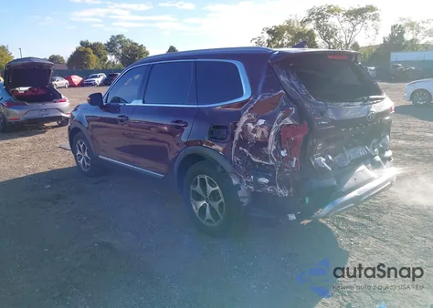 2020 Kia Telluride Ex z USA, uszkodzony, nr VIN 5XYP3DHC8LG011693